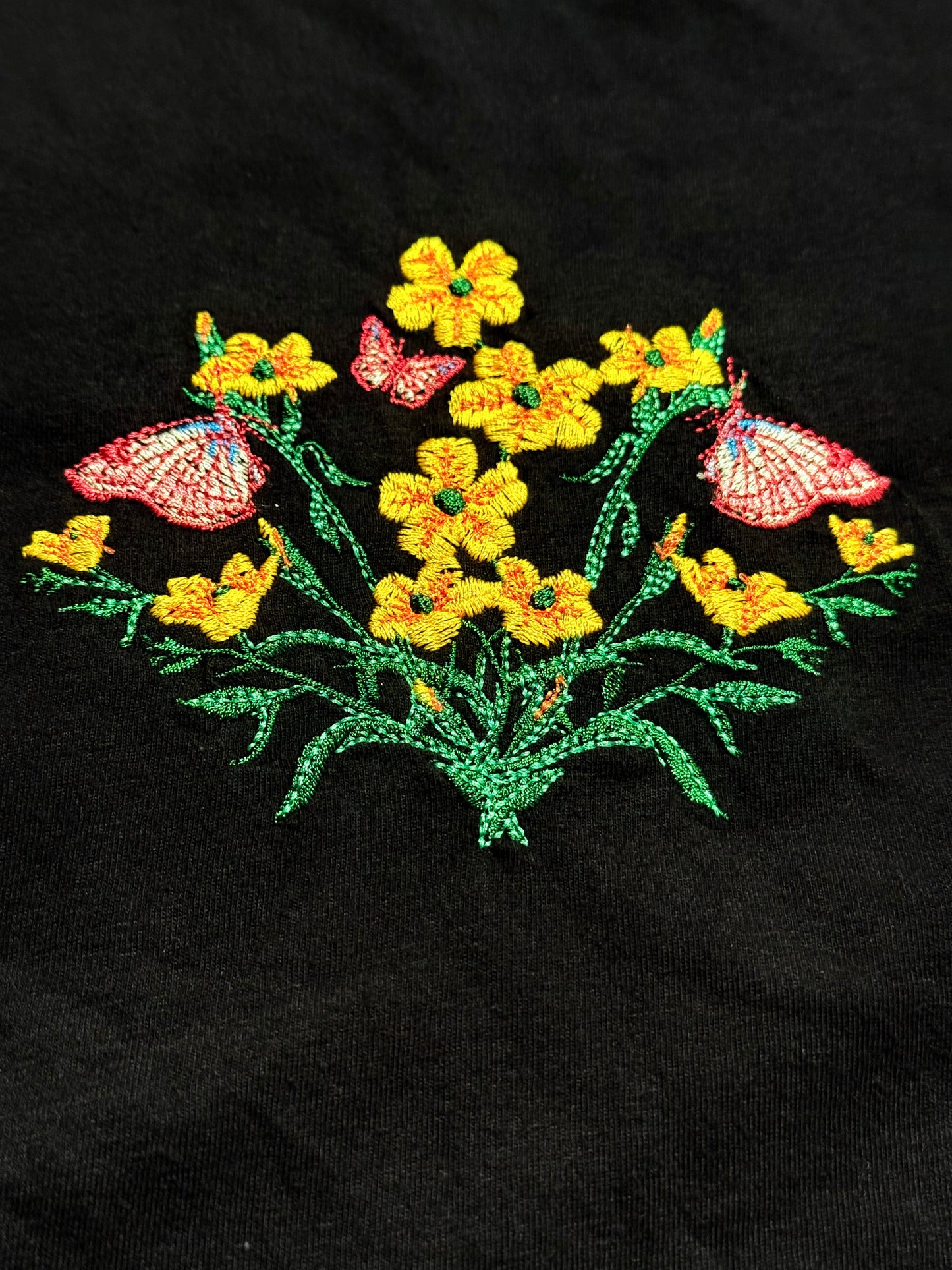 Étnod butterfly crop top